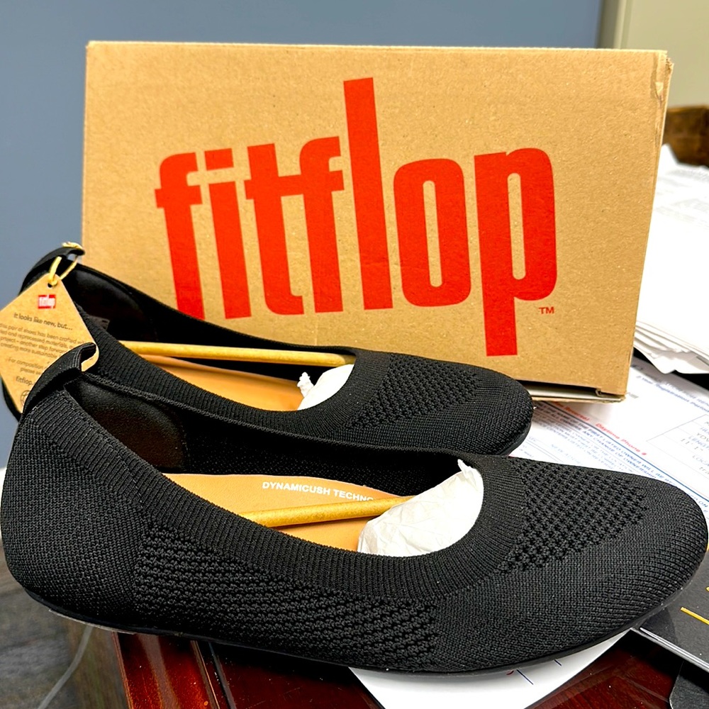 Fitflop Allegro E-01 Multi-Knit Ballet Shoes